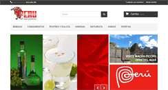 Desktop Screenshot of eltianguisperuano.com