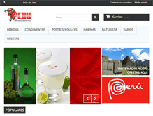 Tablet Screenshot of eltianguisperuano.com